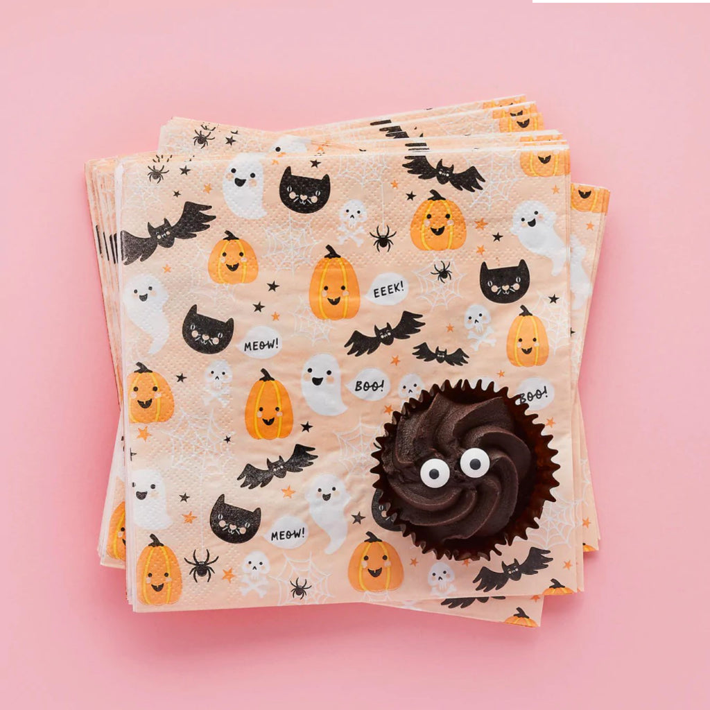 Halloween Character Paper Napkins (20)