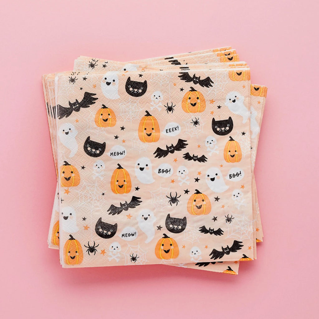 Halloween Character Paper Napkins (20)