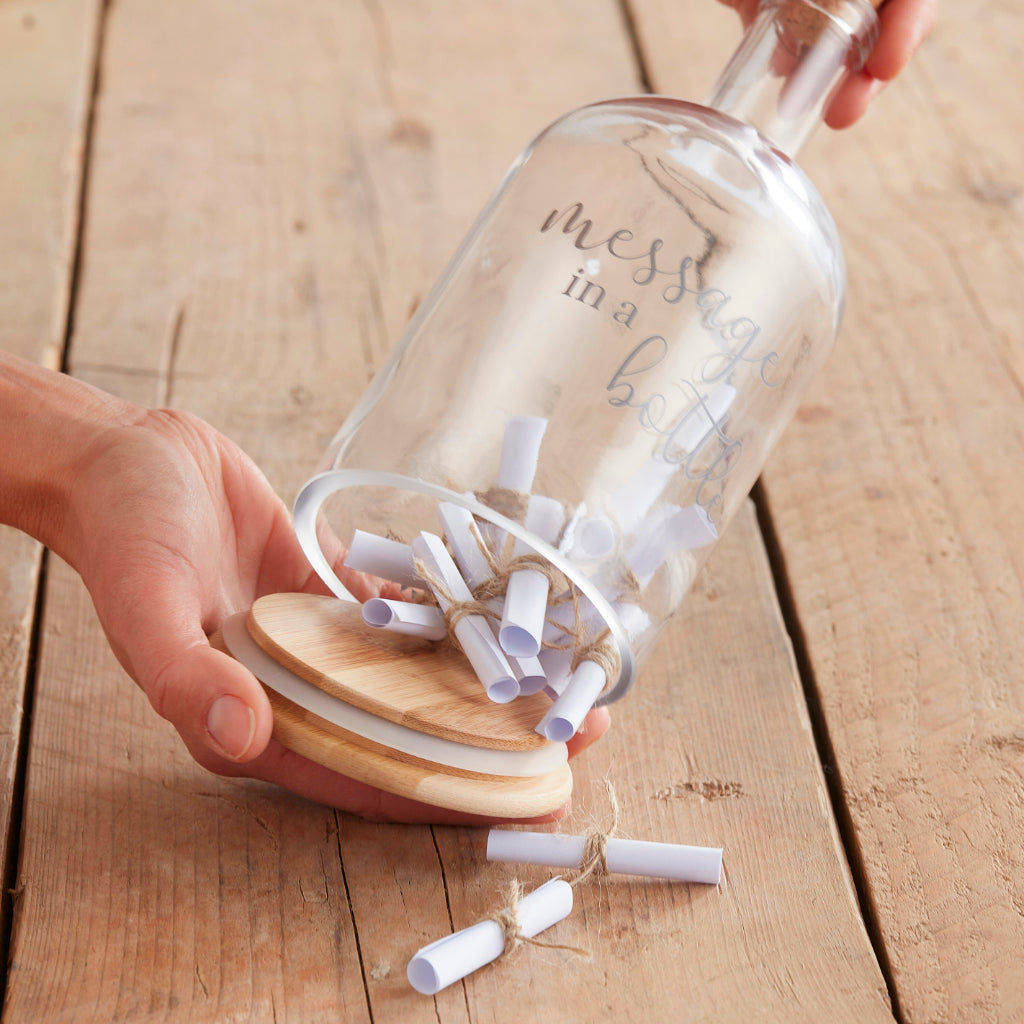 Message in a Bottle Wedding Guest Book