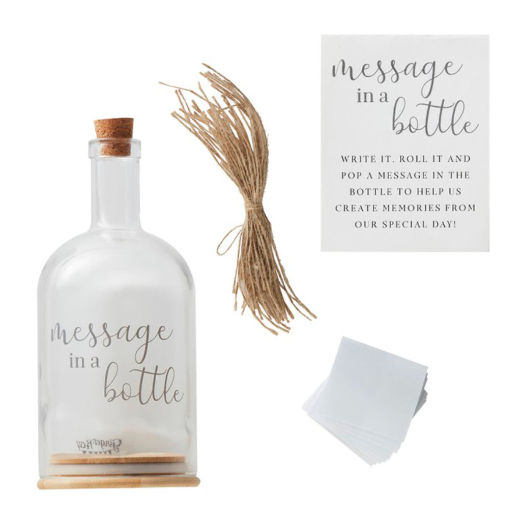 Message in a Bottle Guest Book 1