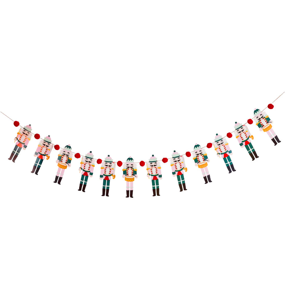 Nutcracker Pom Pom Garland