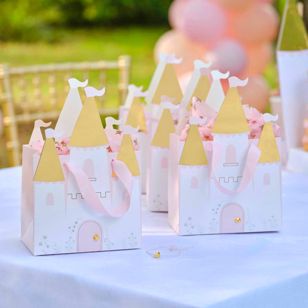 Princess Castle Party Bags (x5)