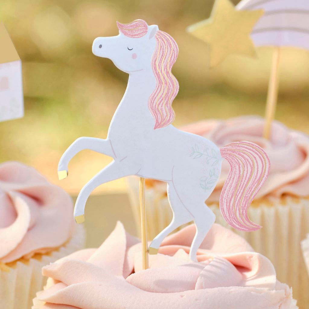 Princess Party Cupcake Toppers (x12)