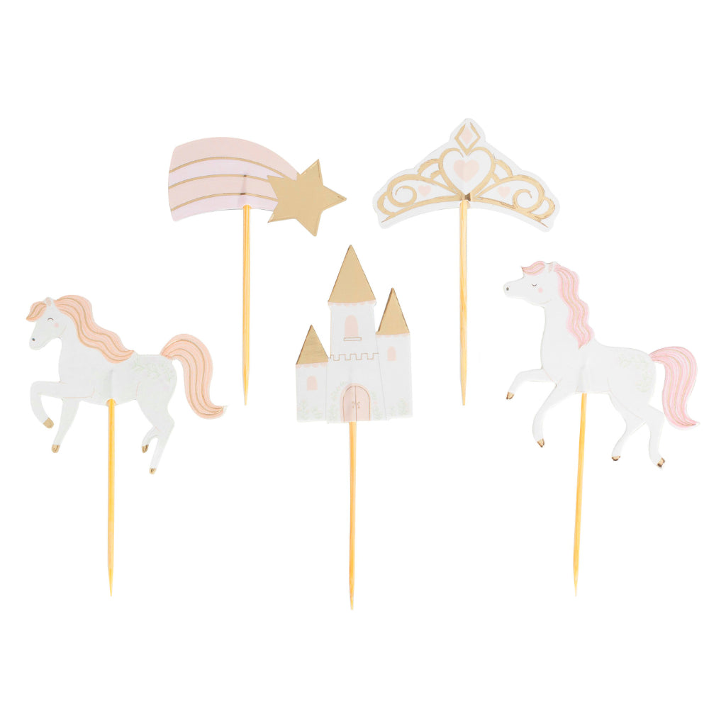 Princess Party Cupcake Toppers (x12)