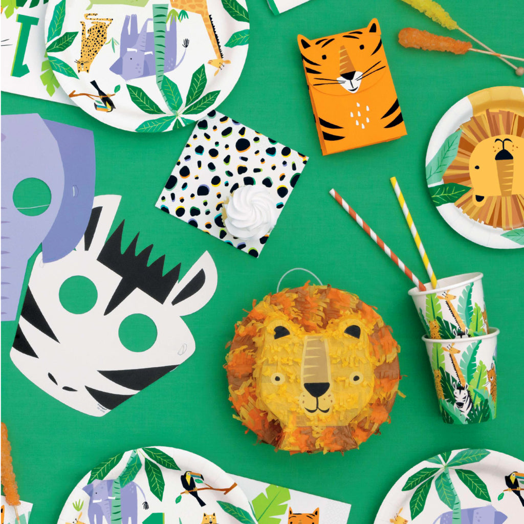 Safari Party Cups (x8)