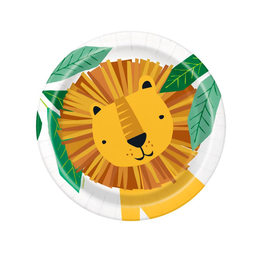 Lion Party Plates (x8)