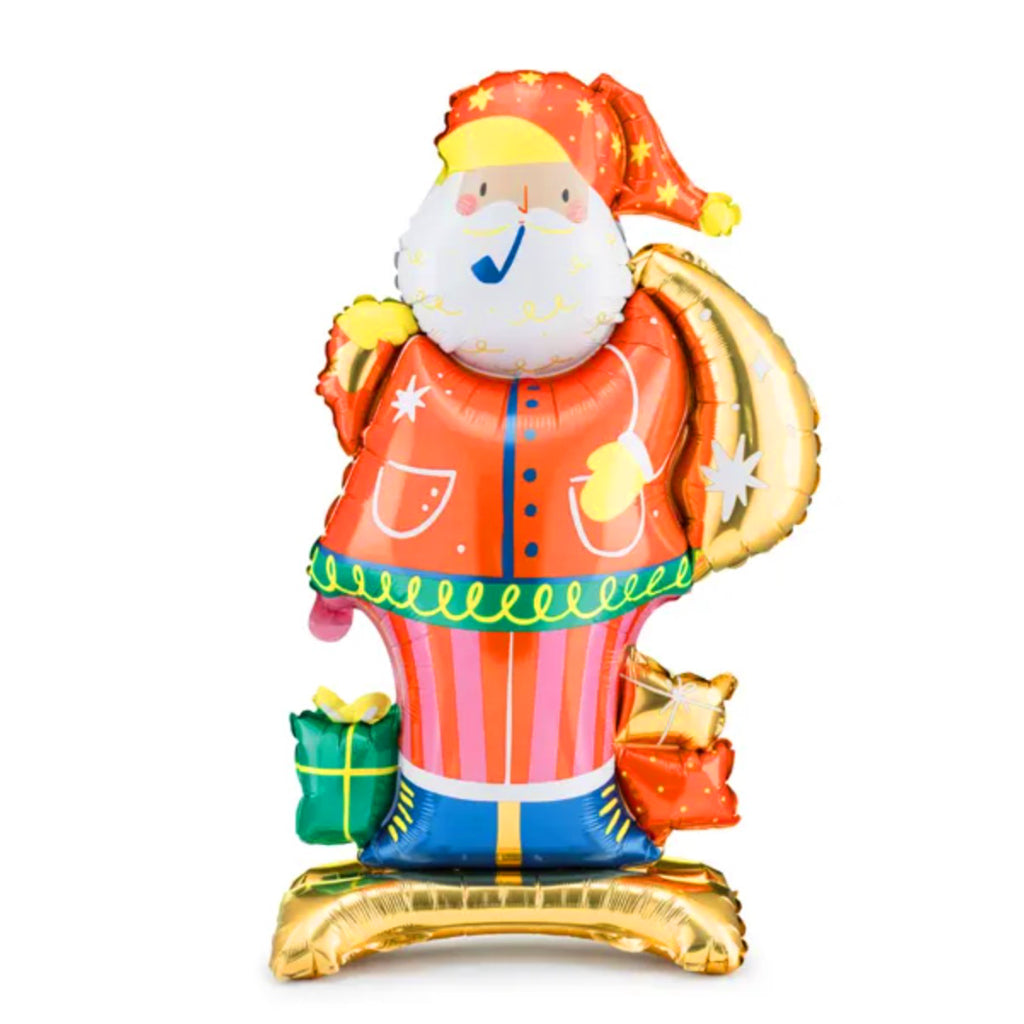 Giant 3D Standing Santa Foil Balloon