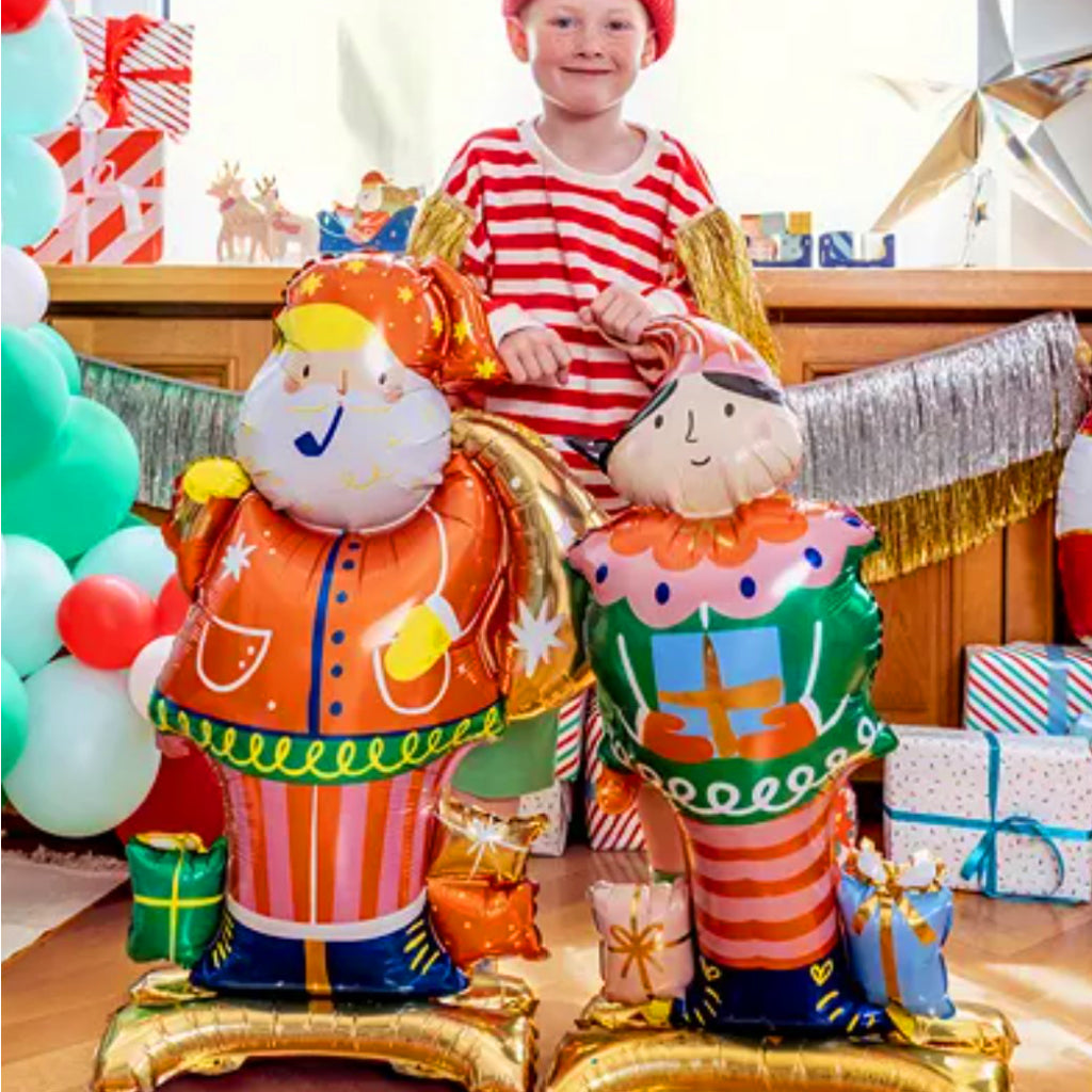 Giant 3D Standing Santa Foil Balloon