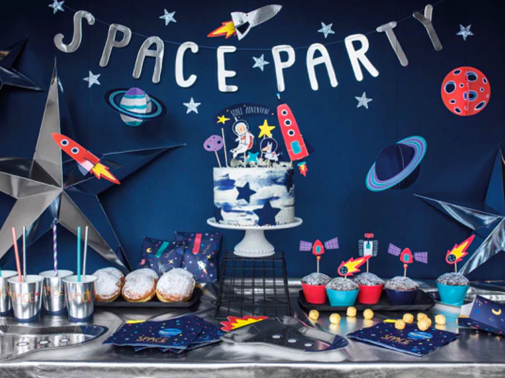 Space Party Banner