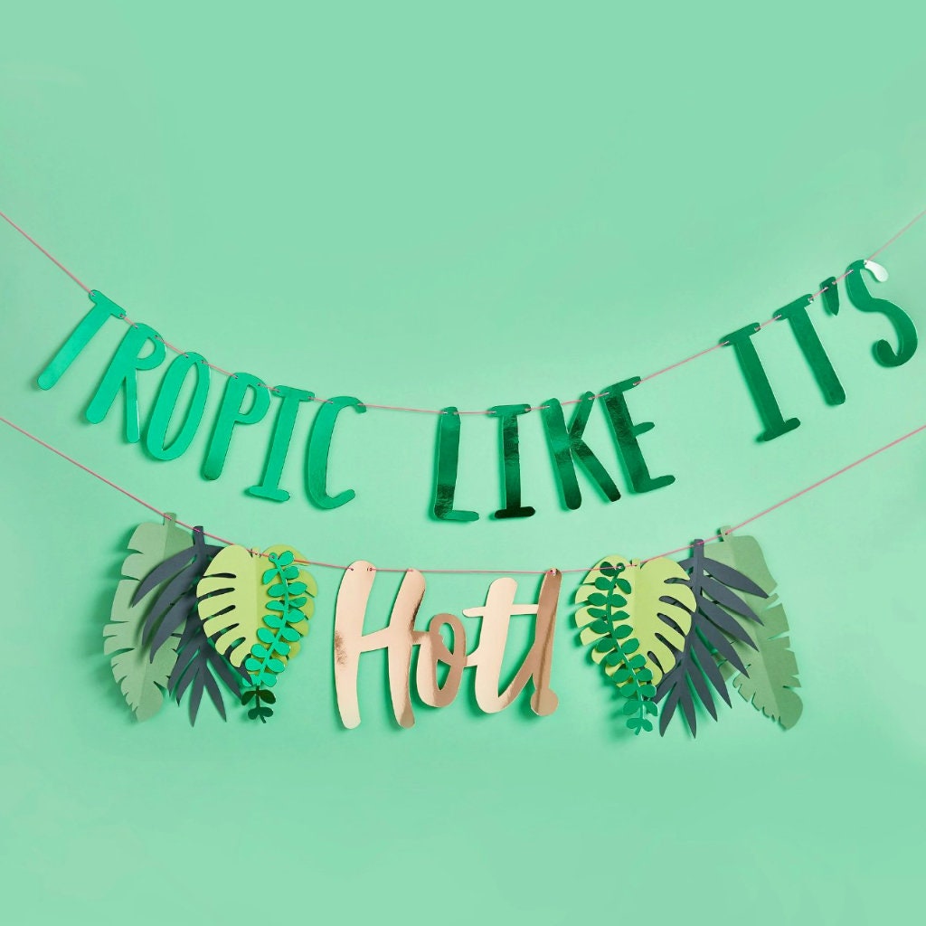 Tropic Like Its Hot Banner