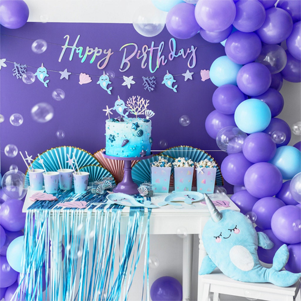 Narwhal Foil Balloon