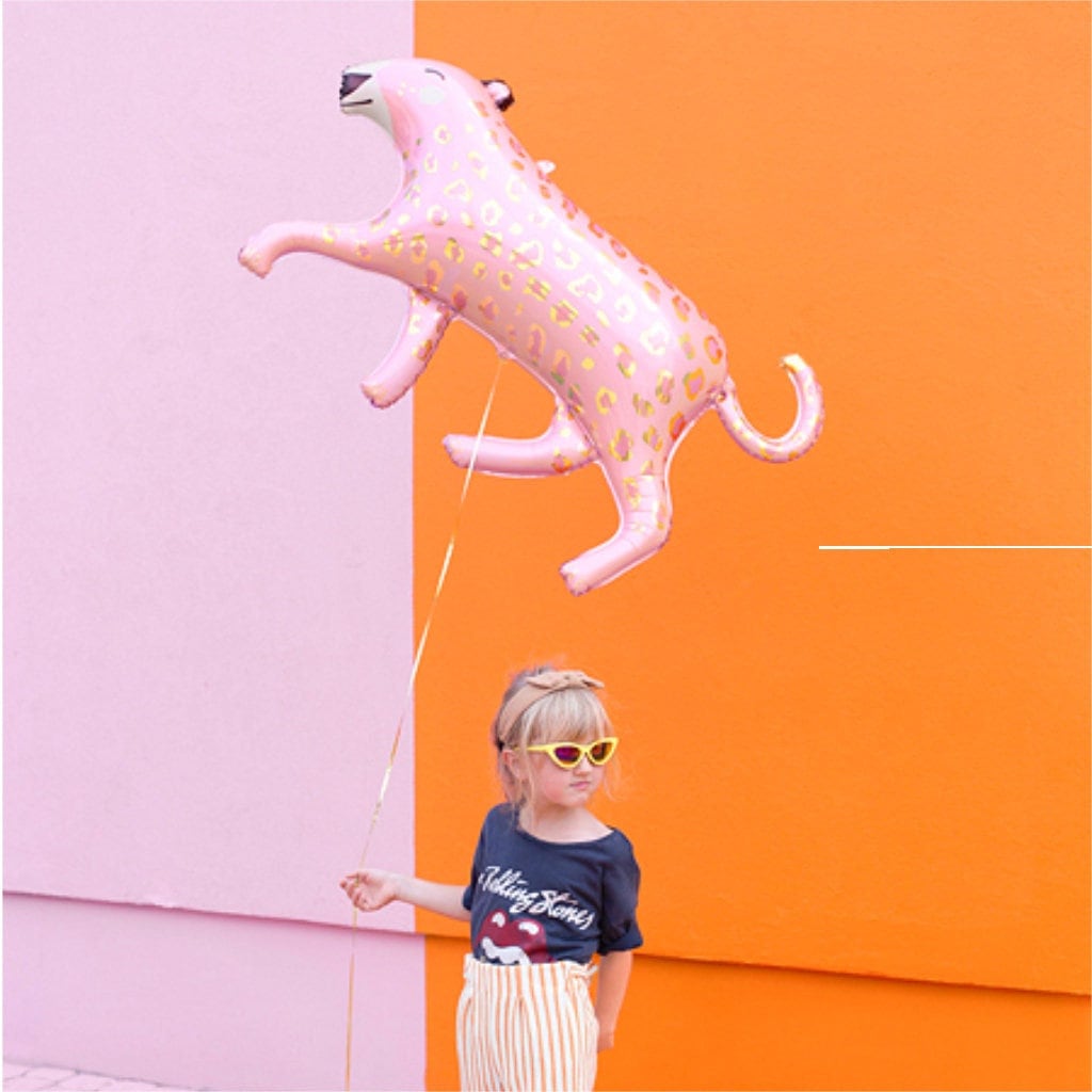 Pink Leopard Foil Balloon (40.5 inches)