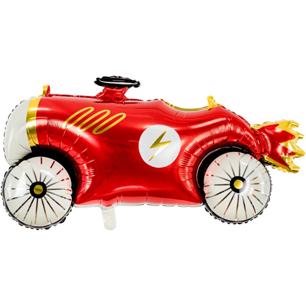 Giant Red Retro Racing Car Balloon